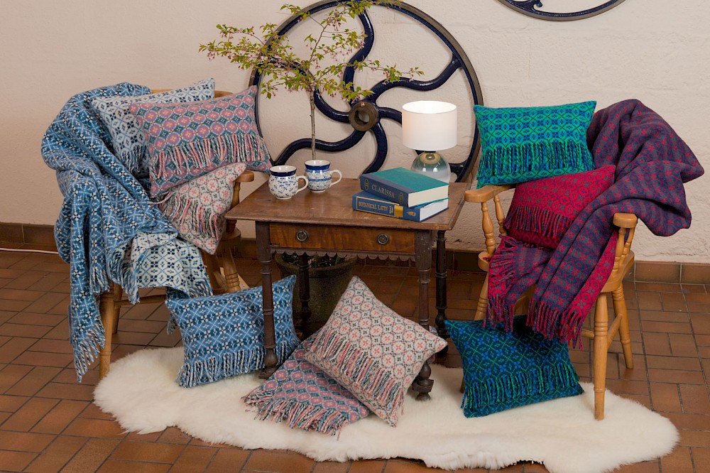 Brushed Tapestry Travel Rugs & Cushions