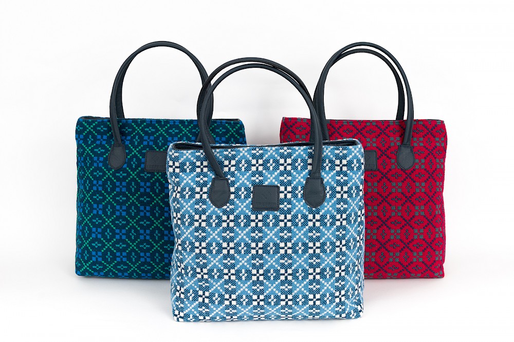 Navy Green - Shopper X10