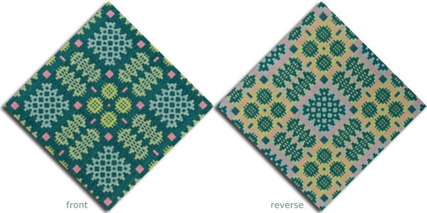 Sea - Welsh Bedspread (T3 23D)