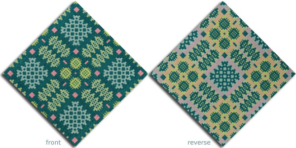 Sea - Welsh Bedspread (T3 23D)